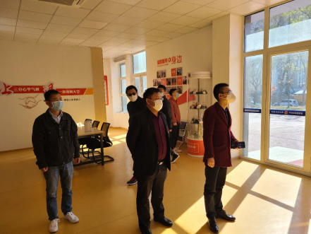 广安爱众贺洪燕一行莅临尊龙体育软件